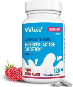Milkaid Tablets 120 Raspberry