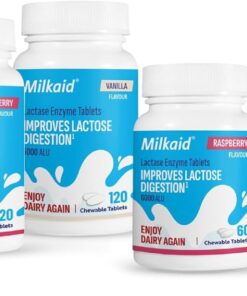 Milkaid MAX | Extra Strength Capsules 60s | Lactase Enzyme Support - Image 3